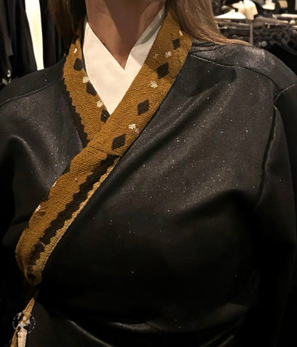 AfroSamurai Black/Brown Kimono